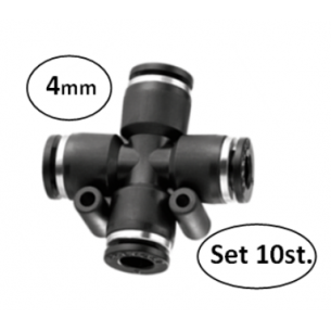 4mm - kruisstuk conex - set...
