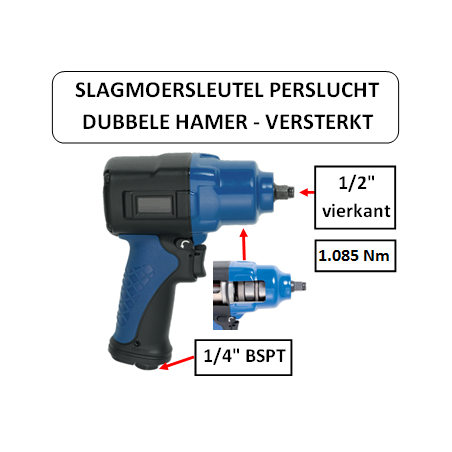ELNLE Wielmoeren Dopsleutel – 1/2 Inch Aandrijving, 18,5 Mm En 19,5 Mm Dubbele Kop, Compatibel Met Ford En Land Rover, CR-MO Staal