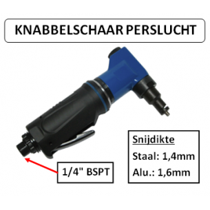 1/4" BSPT - Knabbelschaar -...