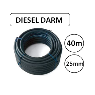 40m - 25mm (1") - Diesel darm