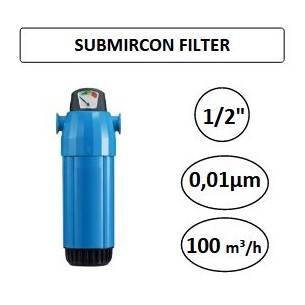 1/2" - 0,01µ - 100 m³/h -...