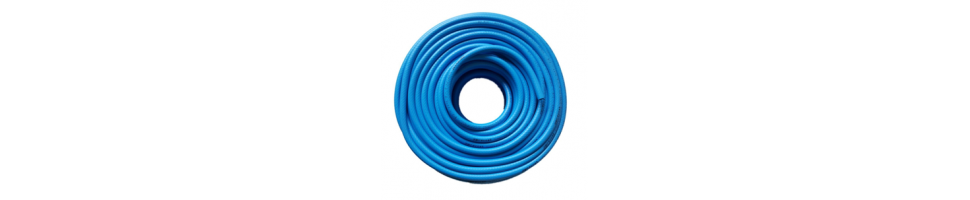 PVC slangen blauw