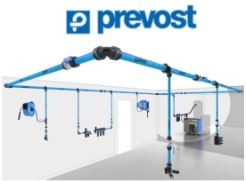 Prevost - Perslucht leiding systeem