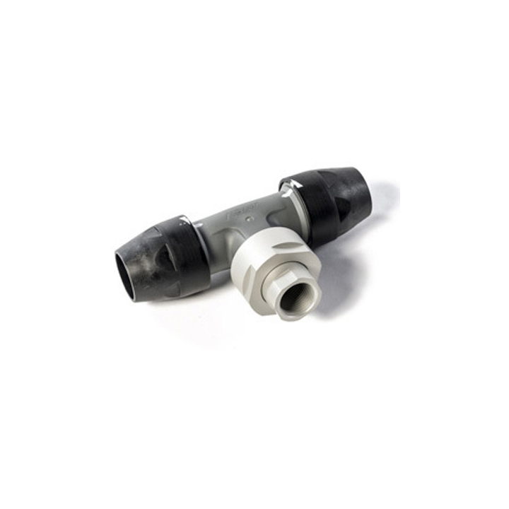 AIRnet T-stuk binnendraad Ø20 mm x 3/8"