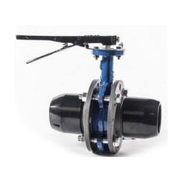 AIRnet vlinderkraan Ø63 mm