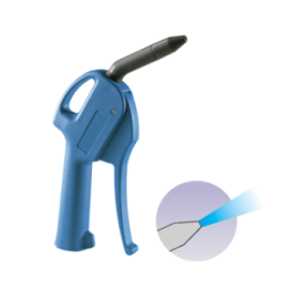 Blaaspistool perslucht 1/4" composiet buis