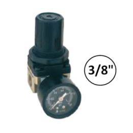 3/8" - 2500 l/min - Drukregelaar + manometer