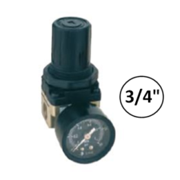 3/4" - 6000 l/min - Drukregelaar + manometer
