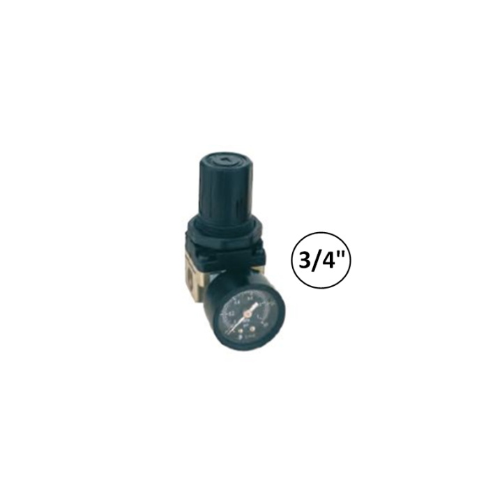 3/4" - 6000 l/min - Drukregelaar + manometer
