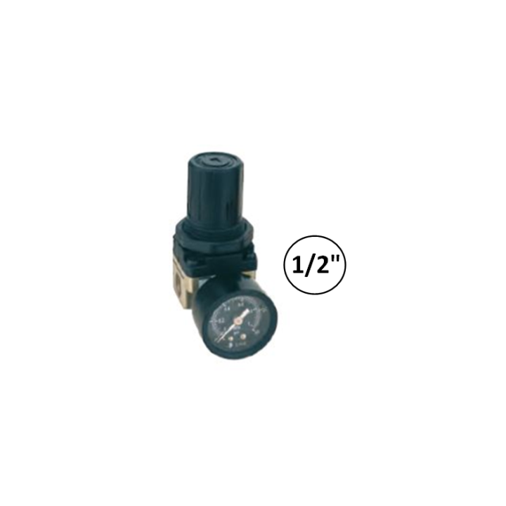 1/2" - 6000 l/min - Drukregelaar + manometer
