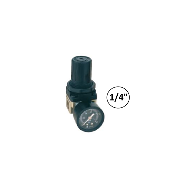 1/4" - 550 l/min - Drukregelaar + manometer