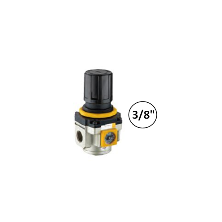 3/8" - 2500 l/min - Drukregelaar met ingebouwde manometer