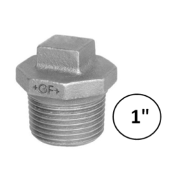 1" M - Stopsel - Galva