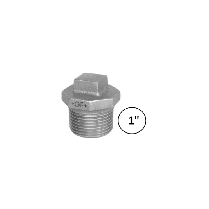 1" M - Stopsel - Galva