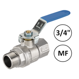 Bolkraan Perslucht 3/4" MF