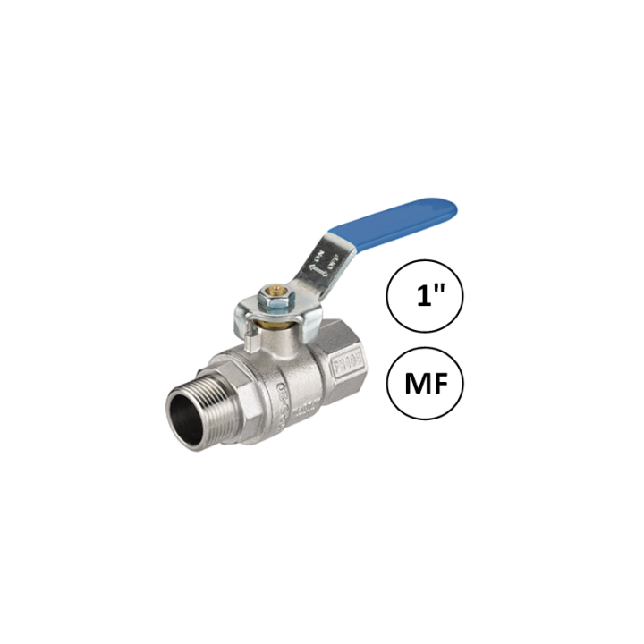 Bolkraan Perslucht 1" MF