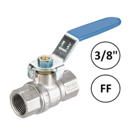 Bolkraan Perslucht 3/8" FF (binnendraad)