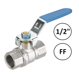 Bolkraan Perslucht 1/2" FF (binnendraad)