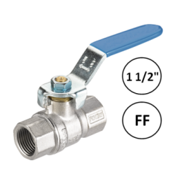 Bolkraan Perslucht 1 1/2" FF (binnendraad)