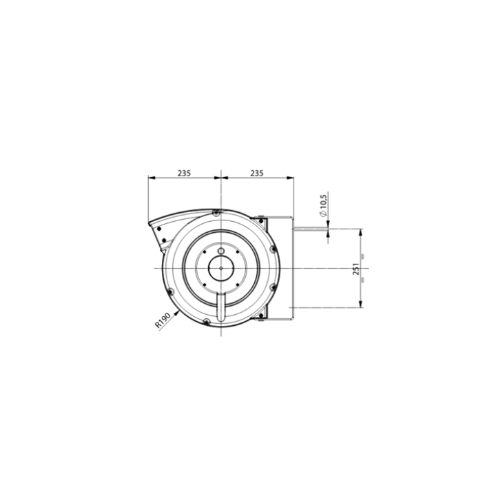 ZECA persluchthaspel 16 m 3/8" geel | Advieselec