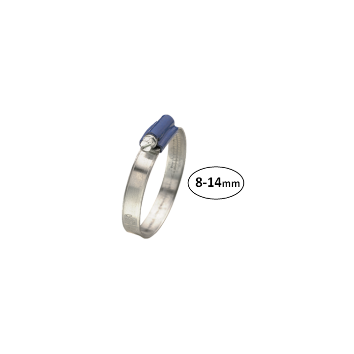 8-14mm - 100 stuks - Set spanringen met schroef