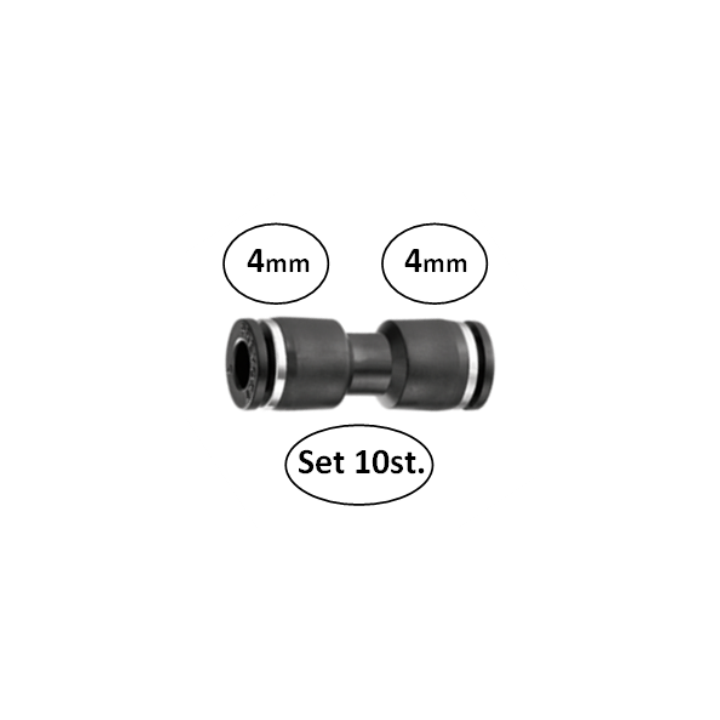 4mm - mof conex - set 10 stuks - perslucht