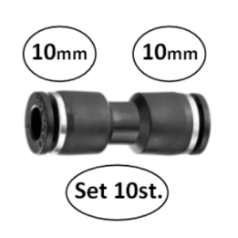 10mm - mof conex - set 10 stuks - perslucht