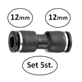 12mm - mof conex - set 5 stuks - perslucht