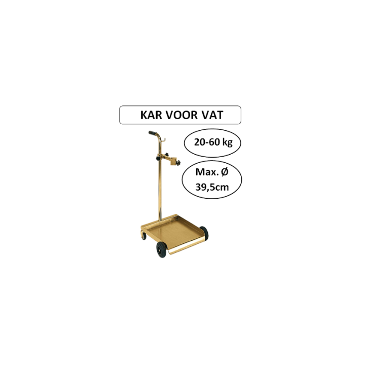 Kar voor vat 20-60 kg