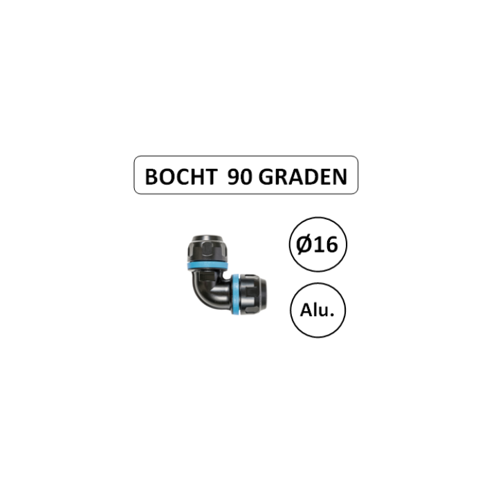 Prevost PPS bocht 90° Ø16 mm