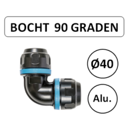 Prevost PPS bocht 90° Ø40 mm