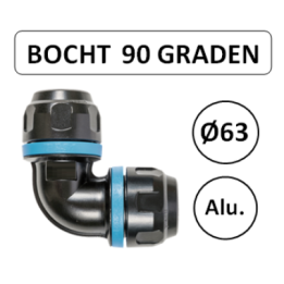 Prevost PPS bocht 90° Ø63 mm