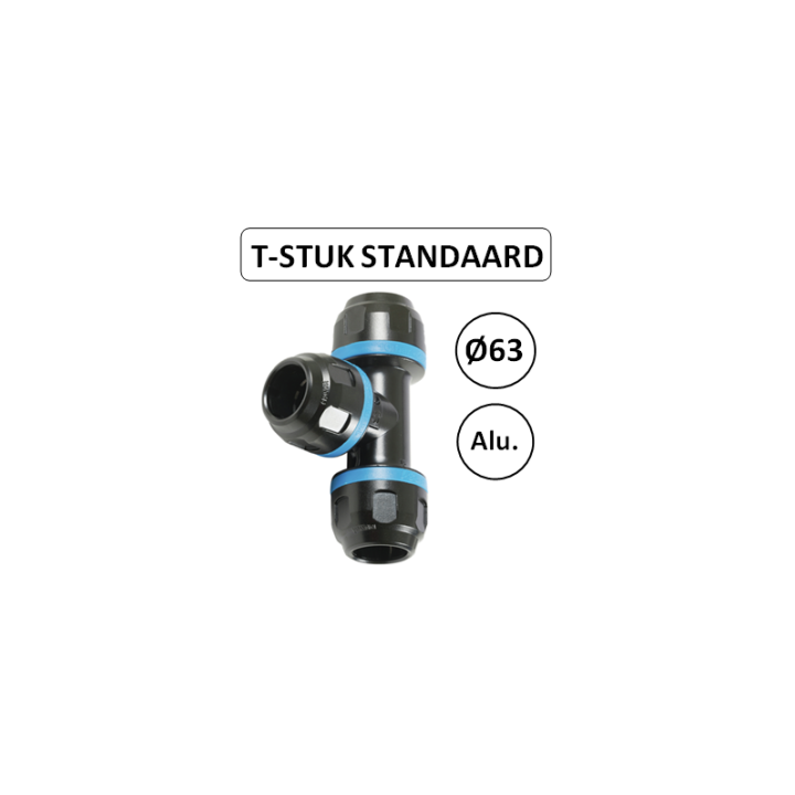 Dia. 63 mm - T-stuk standaard - Prevost