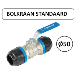 Dia. 50mm - Bolkraan standaard - prevost