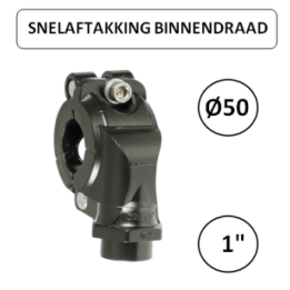 Dia. 50mm naar 1" F - Snelle aftakking met binnendraad - Prevost