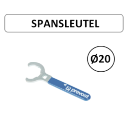 Dia. 20mm - Spansleutel - Prevost