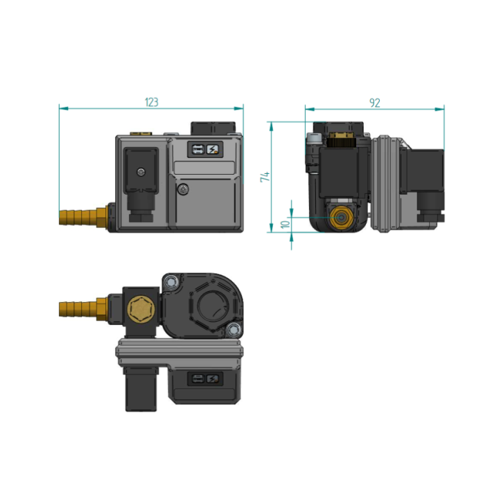 1/2" - 45 L/uur- Automatische condensaat aflaat - Elektrisch 230V