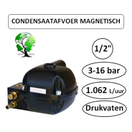 1/2" - 1.062 L/min - Automatische condensaat aflaat - Magneet principe