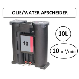 10L - 10m³/min - Olie water/afscheider - Perslucht