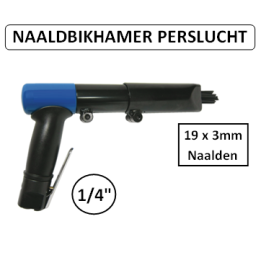 19 x 3mm Naalden - Naaldbikhamer - perslucht