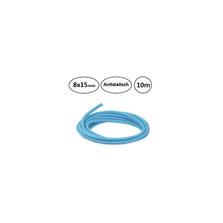 Persluchtslang 10m 8x15 mm antistatisch