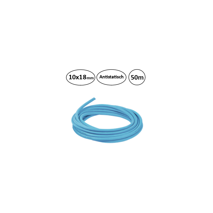 Persluchtslang 50m 10x18 mm antistatisch