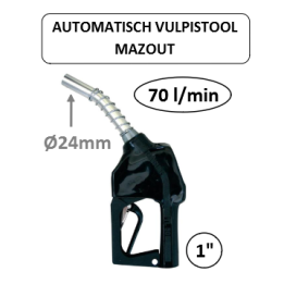 70 l/min - 1" - Automatisch vulpistool - Mazout