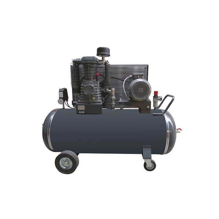 900 l/min - 11 bar - 270L - 7,5 PK - 400V - 1000 t/min - Compressor industrieel