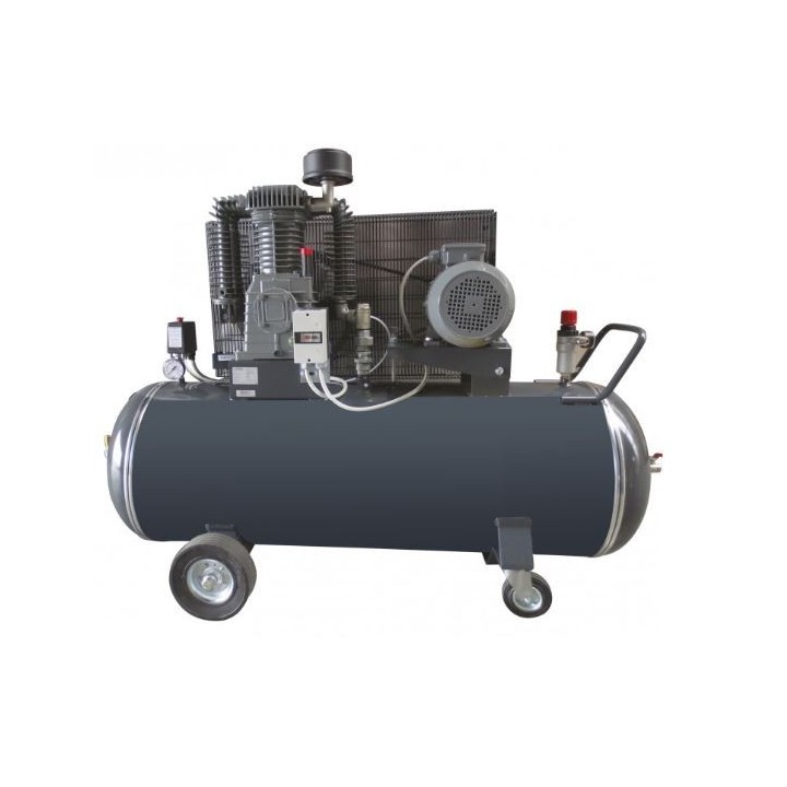 650 l/min - 15 bar - 300L - 5,5 PK - 400V - 1000 t/min - Compressor industrieel