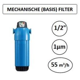 1/2"  - 1µ - 55 m³/h - Mechanische basisfilter - Perslucht