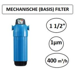 mechanische basisfilter perslucht 1 1/2"