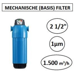mechanische basisfilter perslucht 2 1/2"