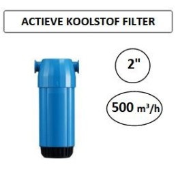 Actieve koolstof filter perslucht 2"