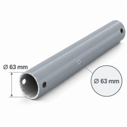 Vacuumleiding lengte 6m diameter 63mm Transair